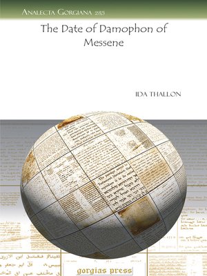cover image of The Date of Damophon of Messene